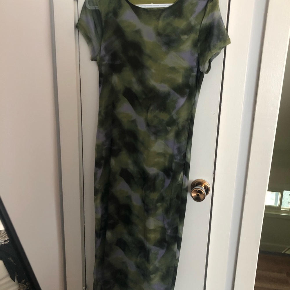 Abstracts Patterned Dress